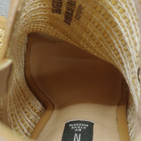 Steven Raffia Sweep Pump Natural Multi-9 - Picture 10 of 16